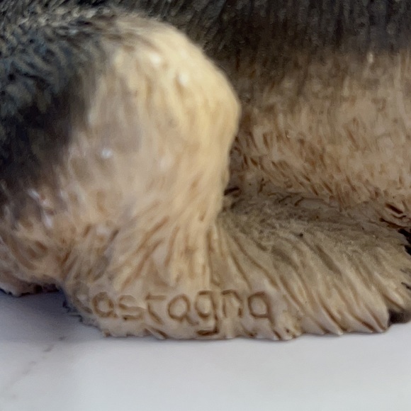 Awesome Vintage Schnauzer Figurine Made in Italy by Castagna - Picture 6 of 10